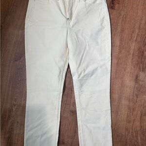 Vineyard Vines Cream Corduroy Pants